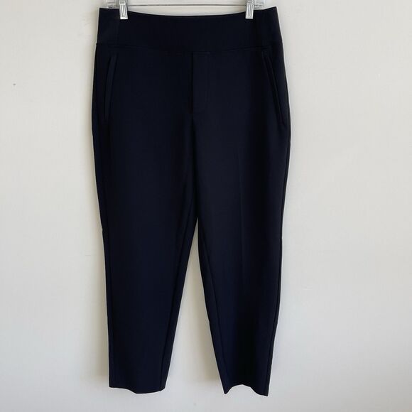 ATHLETA Endless High Rise Pants Black Pull-On Work Office Trousers Size 10 - Picture 2 of 15